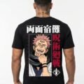 Playera Máscara De Látex Ryomen Sukuna Hombre