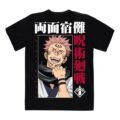 Playera Máscara De Látex Ryomen Sukuna Hombre