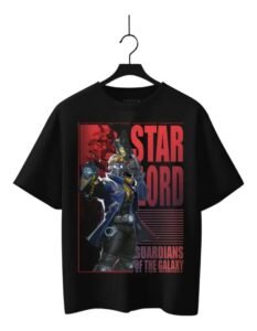 Playera Máscara De Látex Star Lord Hombre