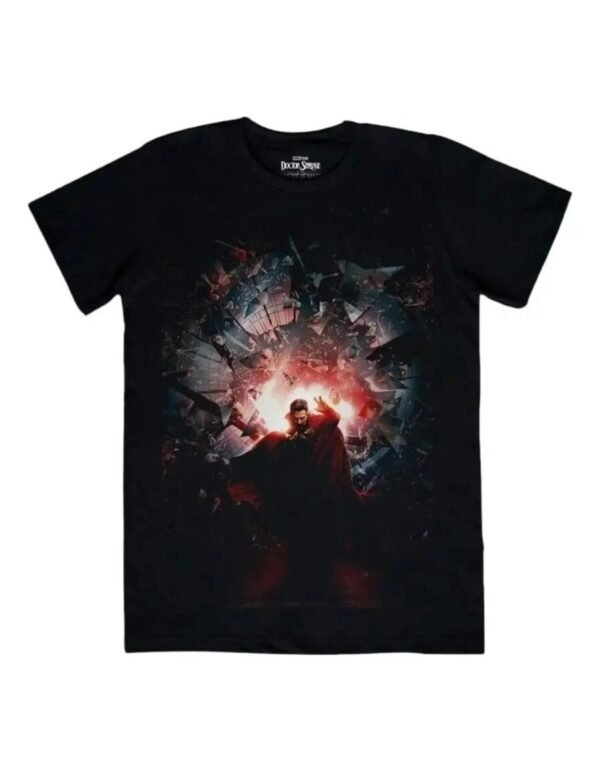 Playera Mascara De Látex Multiverse Of Madness Hombre