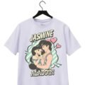 Playera Máscara De Látex Disney Jasmine & Aladdin Mujer