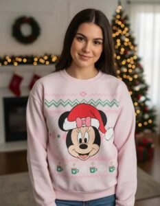 Pullover Máscara De Látex Minnie Ugly Mujer