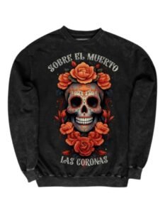 Pullover Máscara De Látex Sobre El Muerto Las Coronas Hombre