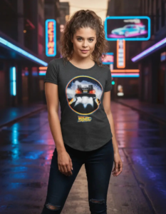 Playera Máscara De Látex 88 Mph Mujer
