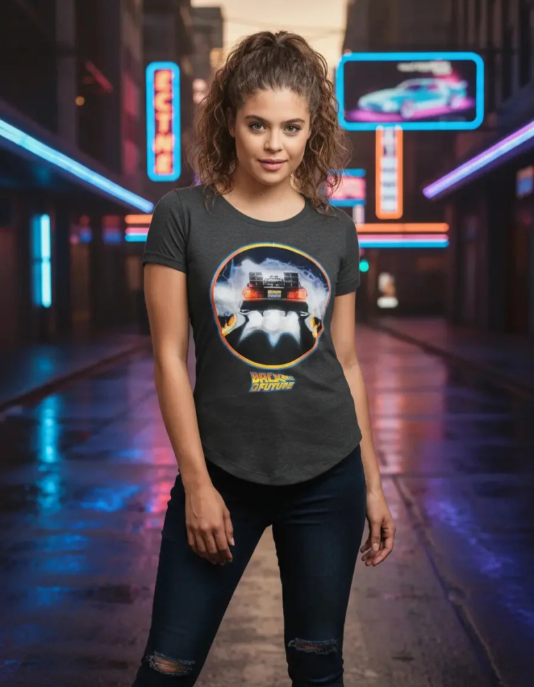 Playera Máscara De Látex 88 Mph Mujer