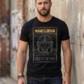 Playera Máscara De Látex Star Wars Din Djarin Hombre