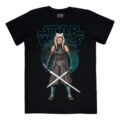 Playera Máscara De Látex Star Wars Ahsoka Hombre