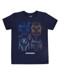 Playera Máscara De Látex Star Wars Bounty Hunters Hombre