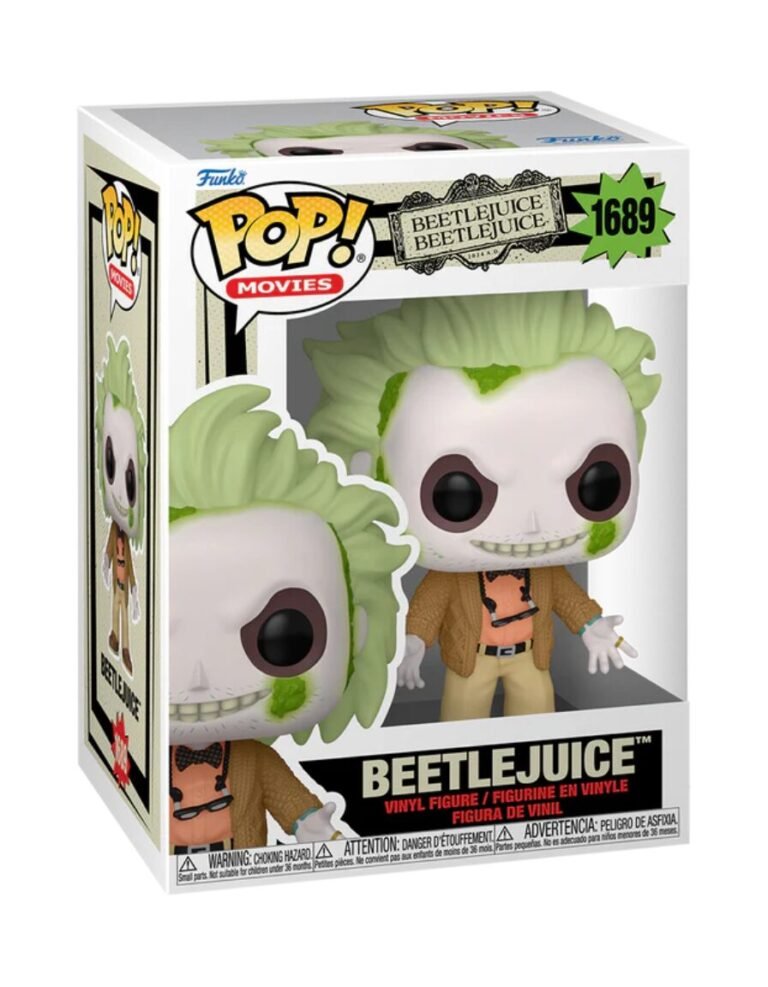 Funko Pop Movies: Beetlejuice 2 – Beetlejuice En Cardigan