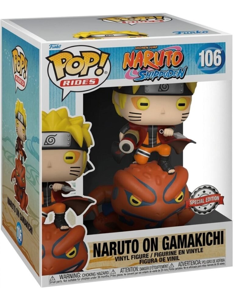 Funko Pop Rides: Naruto Shippuden – Naruto On Gamakichi