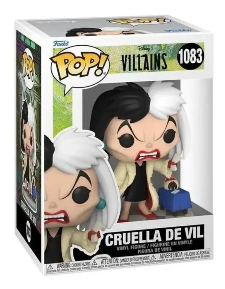 Funko Pop Disney: Villains – Cruella De Vil