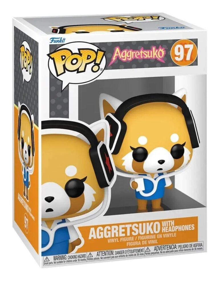 Funko Pop Sanrio: Aggretsuko – Retsuko Con Audifonos