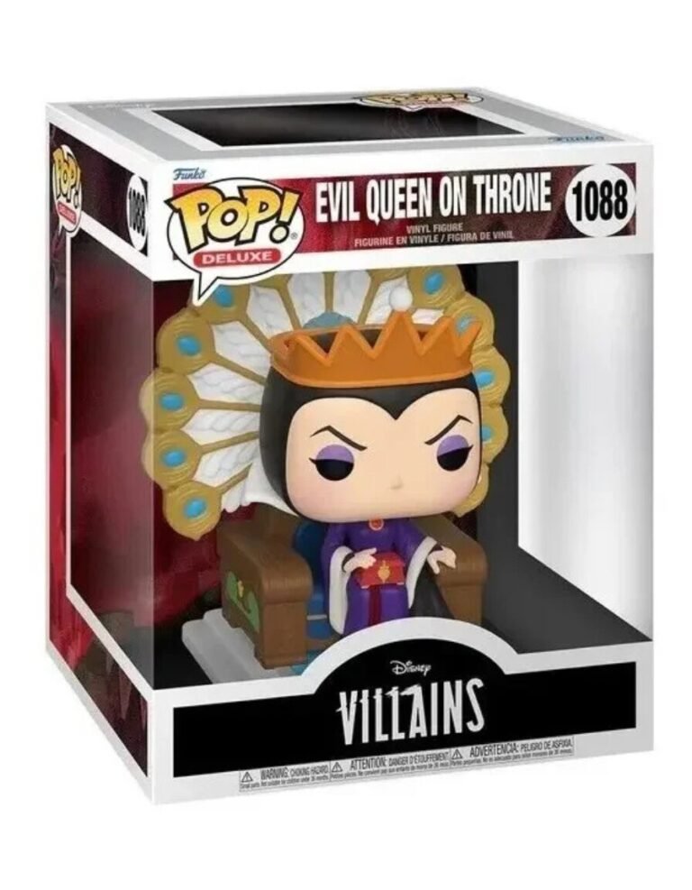 Funko Pop Deluxe: Villanos – Reina Malvada En Trono