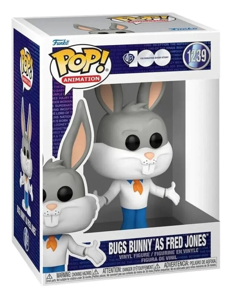 Funko Pop: Warner Bros 100 Aniv – Bugs Bunny Como Fred
