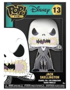 Funko Pop Pin: Mundo De Jack - Jack Skellington Esmaltado