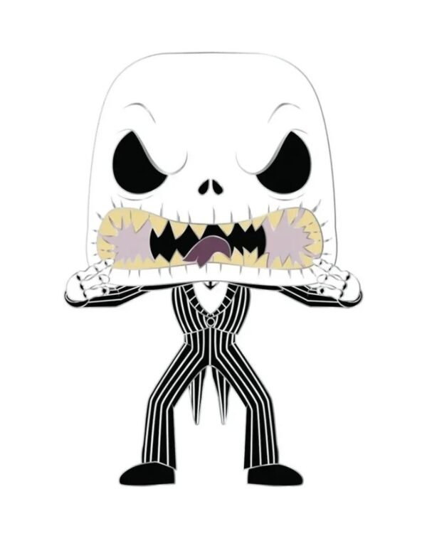 Funko Pop Pin: Mundo De Jack - Jack Skellington Esmaltado