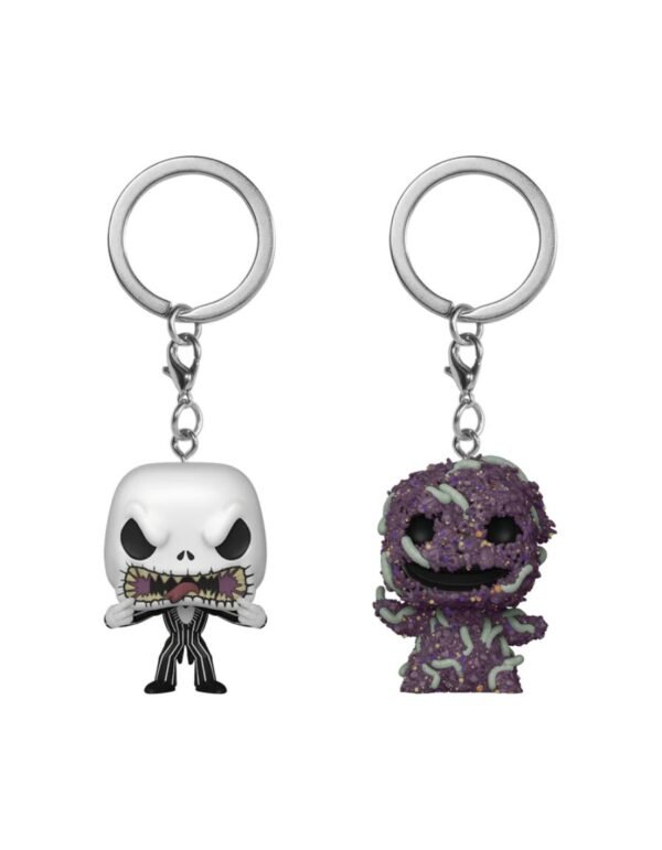 Funko Pop Keychain: Mundo de Jack - Jack y Oogie 2 Pack Funko Pop Keychain: Mundo de Jack - Jack y Oogie 2 Pack