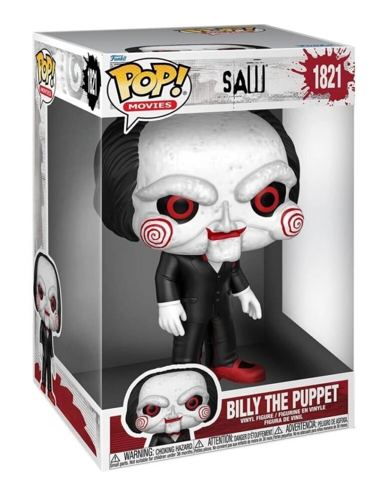 Funko Pop Jumbo: Saw – Billy 10 Pulgadas