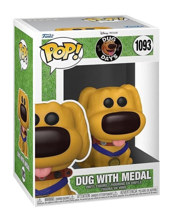 Funko Pop Disney: Dug Days - Dug Con Medalla