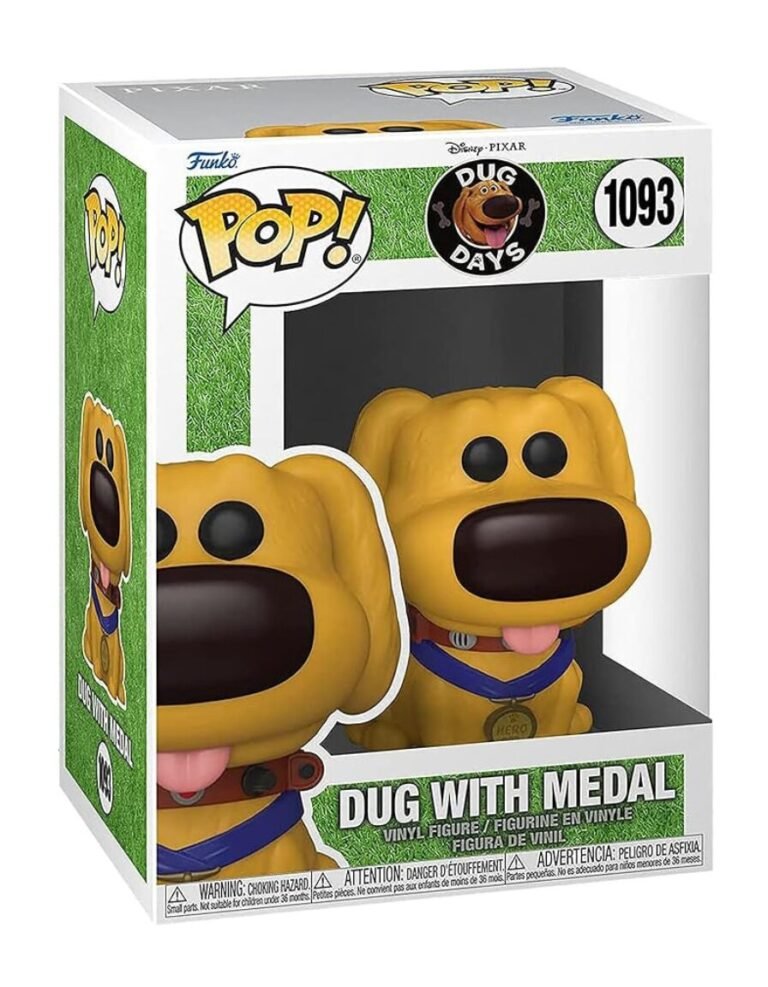 Funko Pop Disney: Dug Days – Dug Con Medalla