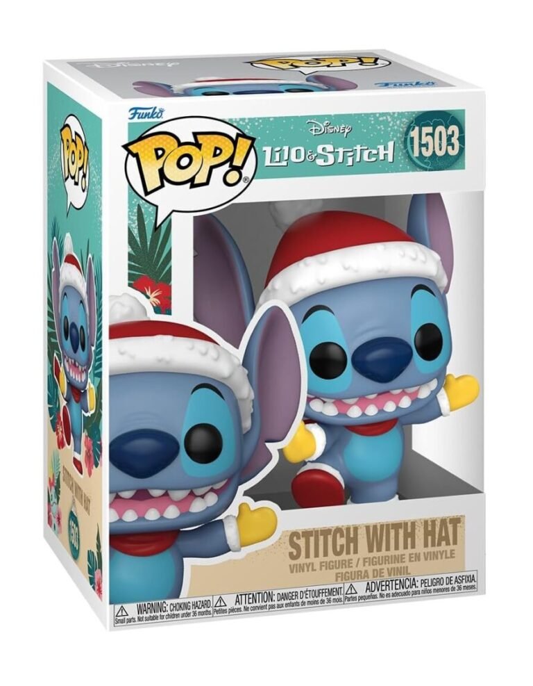 Funko Pop Disney: Lilo Y Stitch Stich Con Gorro
