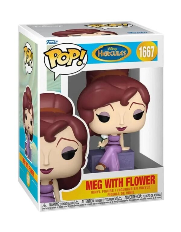 Funko Pop Disney: Hercules - Meg Con Flor