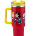 Termo Alto Doble Pared Con Asa Y Popote 1.2 L Snoopy