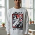 Pullover Máscara De Látex Eren Hombre