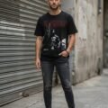 Playera Máscara De Látex The Punisher Hombre