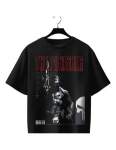 Playera Máscara De Látex The Punisher Hombre