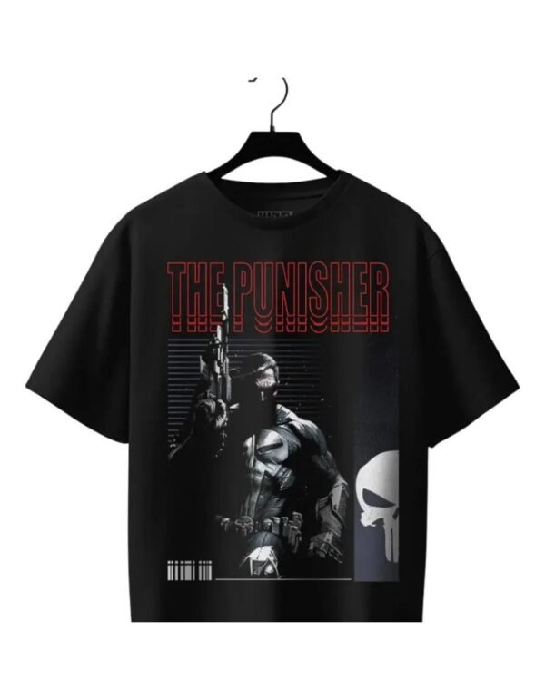 Playera Máscara De Látex The Punisher Hombre