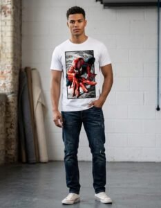 Playera Máscara De Látex Amistoso Vecino Hombre