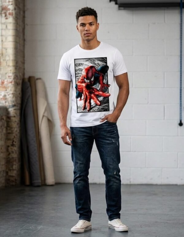 Playera Máscara De Látex Amistoso Vecino Hombre Playera Máscara De Látex Amistoso Vecino Hombre