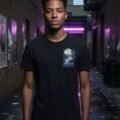 Playera Máscara De Látex King Of Fright Hombre