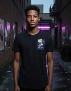 Playera Máscara De Látex King Of Fright Hombre