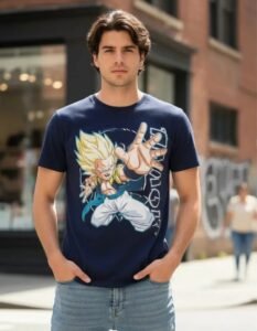 Playera Máscara De Látex Gotenks Legendario Hombre