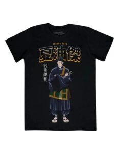 Playera Máscara De Látex Controlado Por Kenjaku Hombre