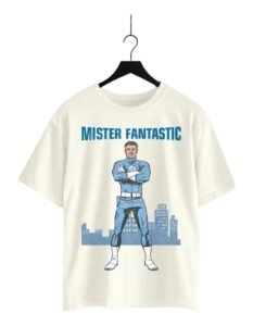 Playera Máscara De Látex Mister Fantastic Hombre