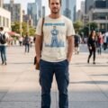 Playera Máscara De Látex Mister Fantastic Hombre