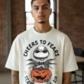 Playera Máscara De Látex Cheers To Fears Hombre