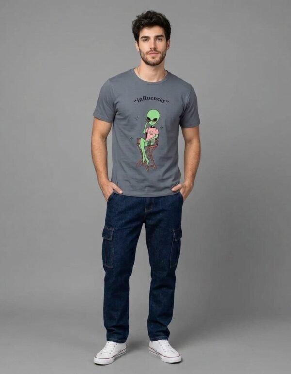 Playera Máscara De Látex Influencer Hombre