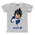 Playera Máscara De Látex El Principe Saiyajin Hombre