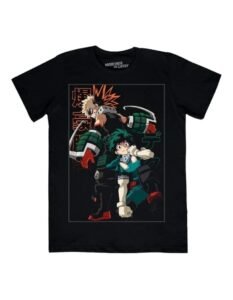 Playera Máscara De Látex Izuku Y Katsuki Hombre