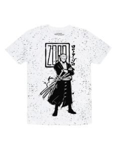 Playera Máscara De Látex One Piece Roronoa Zoro Hombre