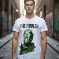 Playera Máscara De Látex The Riddler Hombre