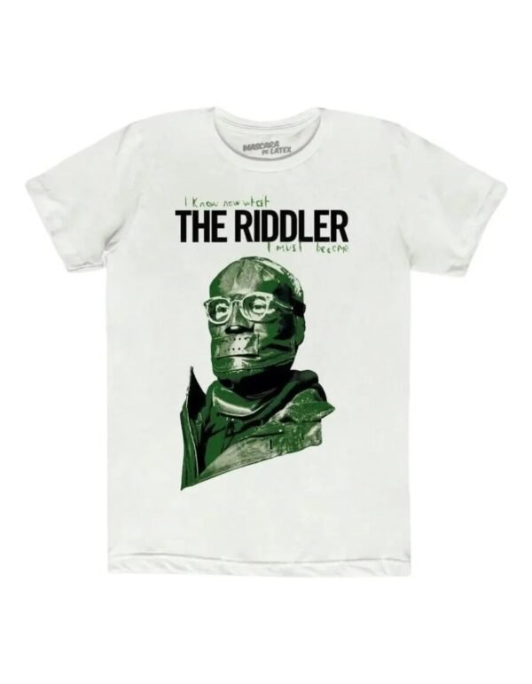 Playera Máscara De Látex The Riddler Hombre