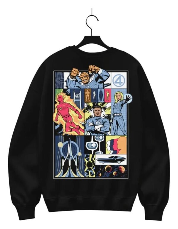 Pullover Máscara De Látex Fantastic Four Hombre