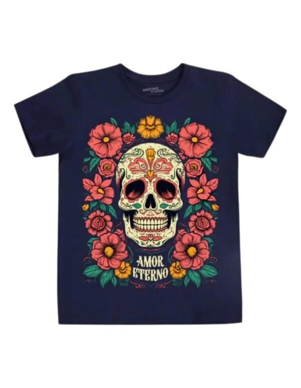 Playera Máscara De Látex Amor Eterno Hombre