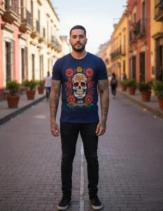 Playera Máscara De Látex Amor Eterno Hombre