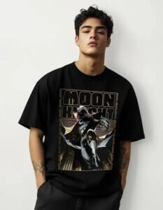 Playera Máscara De Látex Moon Knight Hombre